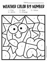 Weather Kindergarten Preescolar Positivos Mensajes sketch template