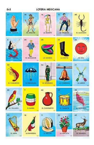 loteria mexicana cartas para imprimir bc2