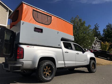 custom fiberglass pop  truck camper expedition portal