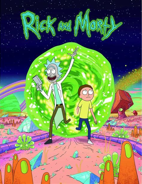 Free Shipping 24x31 Inch Rick And Morty Poster Hd Home Wall Decor