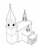 Colorat Desene Biserica Religioase Qbebe Planse sketch template