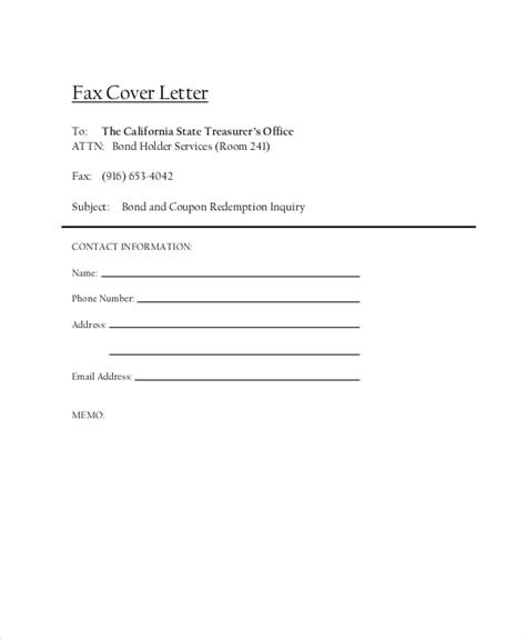 fax cover letter   word  documents