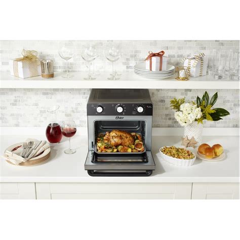 Oster - Black Air Fryer/Convection Toaster Oven :: Weeks
