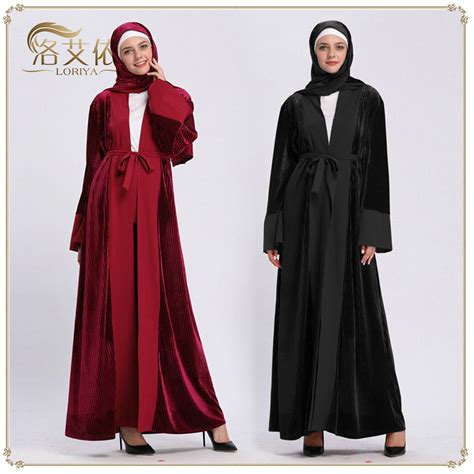 compre vestido musulmán mujeres dubai abaya ropa islámica bangladesh turco hijab vestido