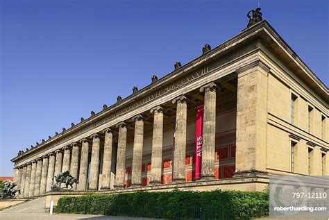 germany berlin altes museum  stock photo