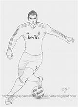Ronaldo Coloring Pages Cristiano Messi Drawing Para Colorear Leo Printable Futbol Soccer Neymar Cr7 Madrid Real Getdrawings Getcolorings Football Color sketch template