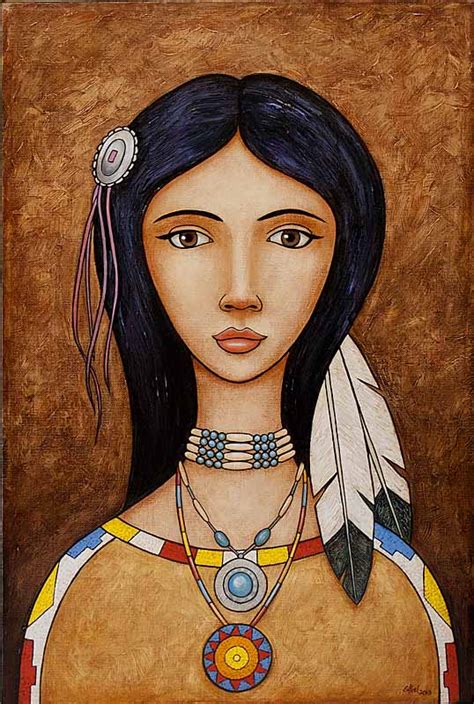 Norman Engel Fine Art Native American Girl
