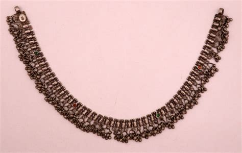 original top class silver old anklet beautiful rajasthan silver