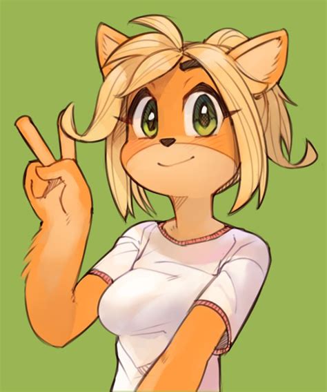 short hair coco by wamudraws on newgrounds in 2020 crash bandicoot