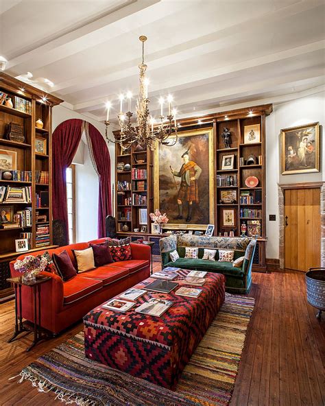 feast   senses  vivacious victorian living rooms