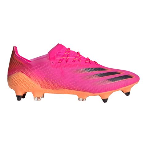 belangrijkste kenmerken adidas  ghosted ijzeren nop voetbalschoenen sg roze zwart oranje