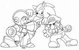 Sonic Mario Coloring Pages Vs Megaman Man Mega Metal Printable Color Army Lineart Drawing Print Deviantart Imagixs Amp Getdrawings Library sketch template
