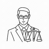 Lawyer Profession Professionals Jurist Yellowimages sketch template
