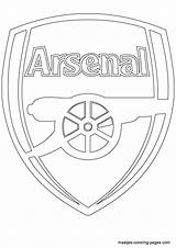 Arsenal Coloring Logo Pages Soccer Club Football Maatjes Browser Window Print sketch template