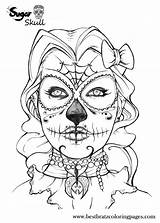 Skull Coloring Sugar Pages Owl Coloriage Dog Candy Printable Tattoo Dead Graffiti Cute Color Getcolorings Dessin Sheets Faces Colour Dia sketch template