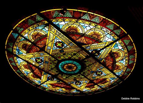 Stained Glass Ceiling Art By Debbie Robbins Redbubble
