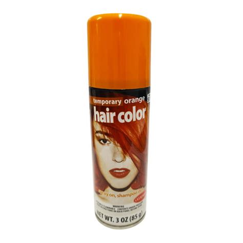 goodmark halloween temporary hair color spray orange net wt oz