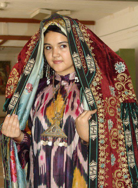 17 Best Images About Folk Costume Uzbekistan On Pinterest