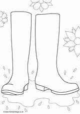 Wellies Doodle Pages Decorate Colouring Kids Become Member Log Activity Village Explore Activityvillage sketch template