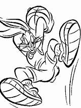 Looney Tunes Bugs sketch template