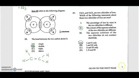 csec chemistry paper  june  youtube