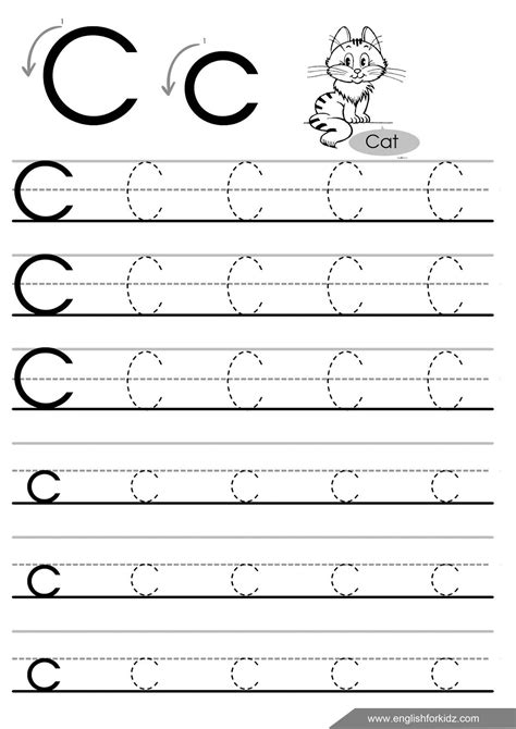 trace letter  worksheets preschool tracinglettersworksheetscom