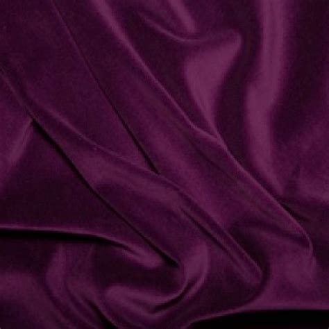 purple premium  cotton velvet fabric material cm  wide