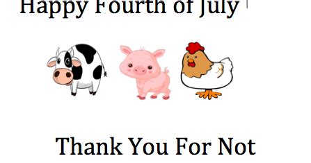 happy fourth  july   animals