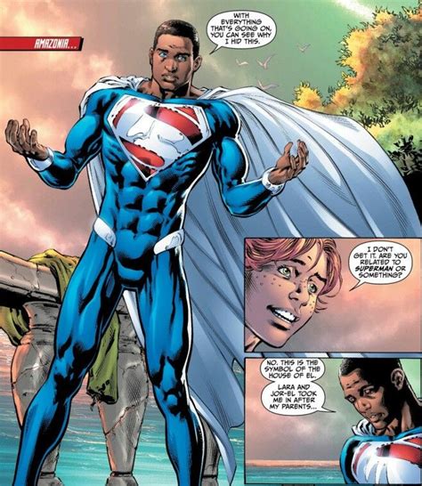 ¿hay una representación de superman donde es un afroamericano tiantan