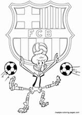 Coloring Madrid Soccer Real Pages Bayern Barcelona Munich Squidward Fc Spongebob Arsenal Logo Playing Maatjes Munchen Manchester United Ac Patrick sketch template