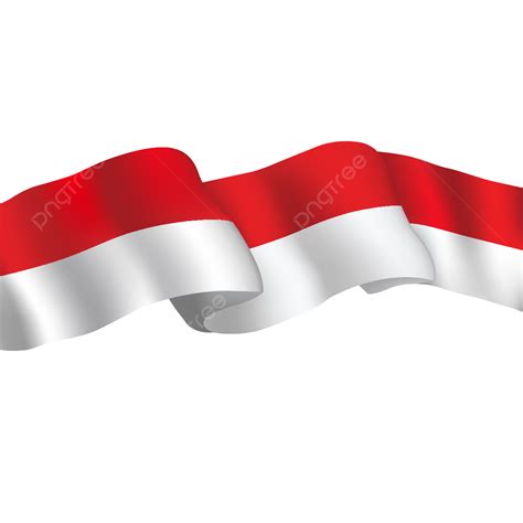 gambar bendera modern merah putih digital merah putih png bendera images