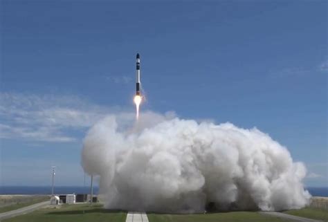 rocket lab successfully conducts  commercial launch  electron rocket spacetech asia