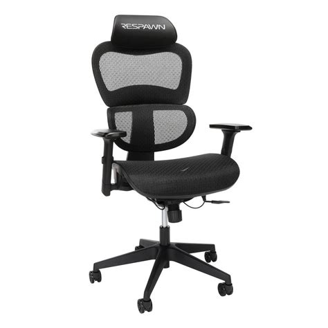 respawn specter  graphite gray full mesh ergonomic gaming chair rsp  gry  home depot
