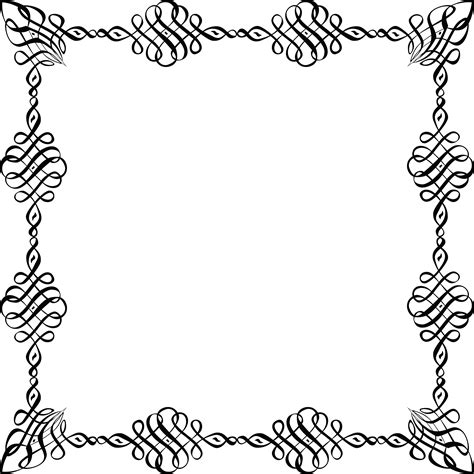 square clipart black  white   square pictures
