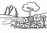 Coloring Garden Eden Pages Flowers Tree Life Flower Trees Plants Preschool Printable Color Kids Gardening Colouring Drawing Sheets Netart Getcolorings sketch template