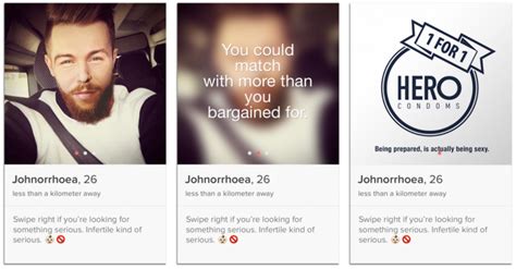 New Ad Campaign Promotes Safe Sex With Sti Tinder Profiles Global