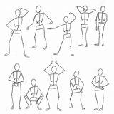 Drawing Stick Figures Drawings Humana Figura Cuerpo Gesture Palitos Sketches Sketching Estructuras Proportions Humanas Boceto Postures Geométricas Anatomia Bocetos Gestures sketch template