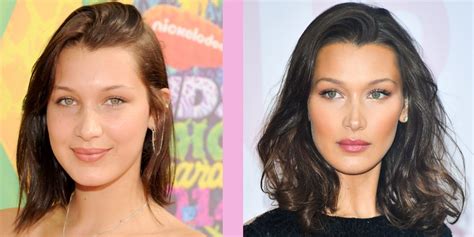 bella hadid plastic surgery the supermodel discussed whether she s