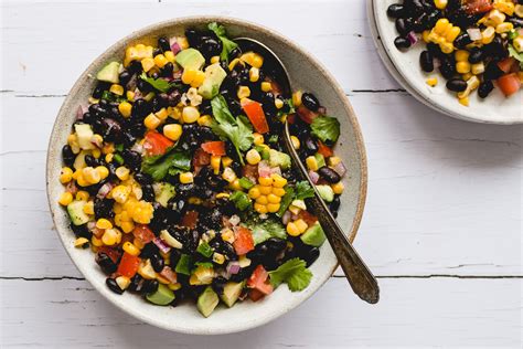 easy black bean salad recipe