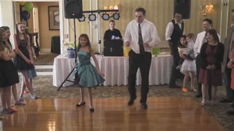 this father daughter bat mitzvah dance is adorable