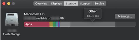storage  mac    clean