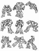 Transformers Superheroes Coloring Kb sketch template