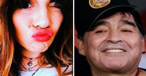 diego maradona s daughter walked in on football legend ‘snorting coke