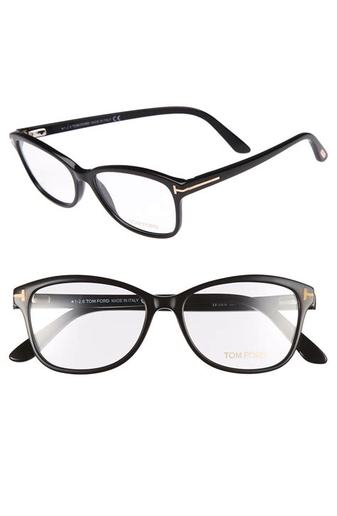 women s tom ford 53mm optical glasses shiny black in 2020 tom ford