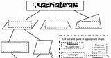 Quadrilaterals Quadrilateral sketch template