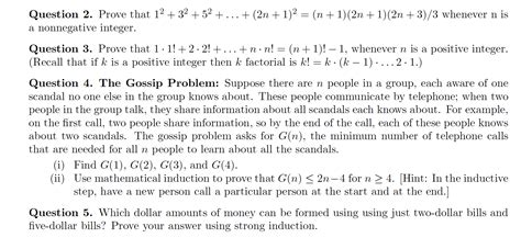 Solved N1 2n 1 2n 3 3 Whenever N Is Question 2 Pro
