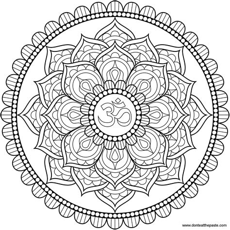 difficult adult coloring pages printable  large mandala