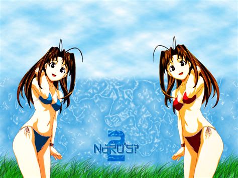 love hina narusegawa naru swimsuit anime wallpapers