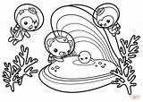 Coloring Pages Pearl Octonauts Happy Find sketch template