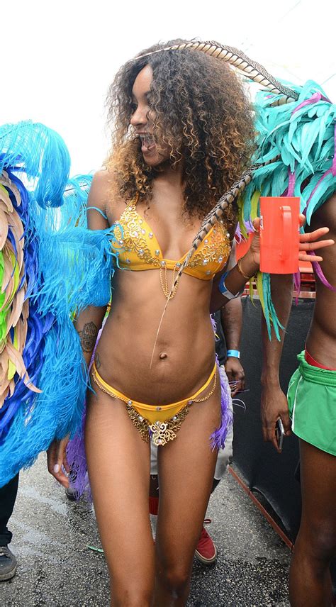 Jourdan Dunn In Bikini At Kadooment Day In Barbados 08 03 2015 Hawtcelebs